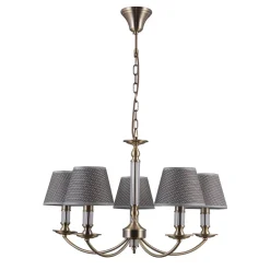 Zanobi Antique Bronze - Italux - żyrandol